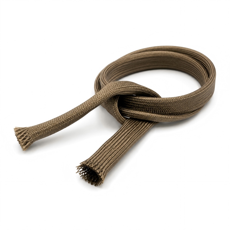 Cable Sleeve Braided - Fiberglass Tube 2-20mm 1000Deg.C HTG Cable