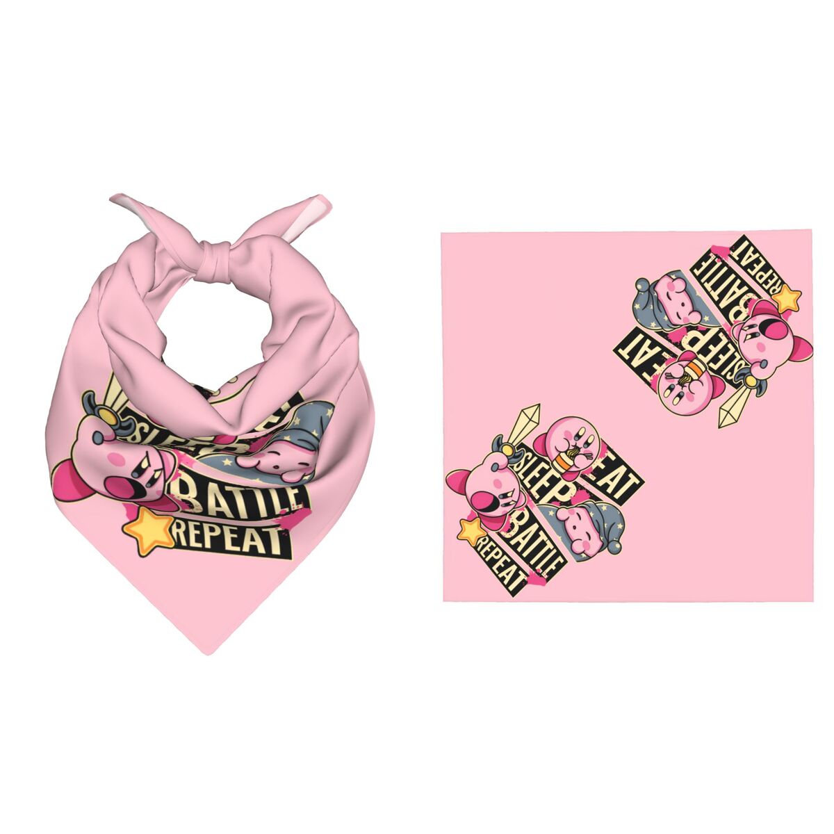 Gaming Accessories Toys - Custom K-Kirbys Square Scarf Men Women