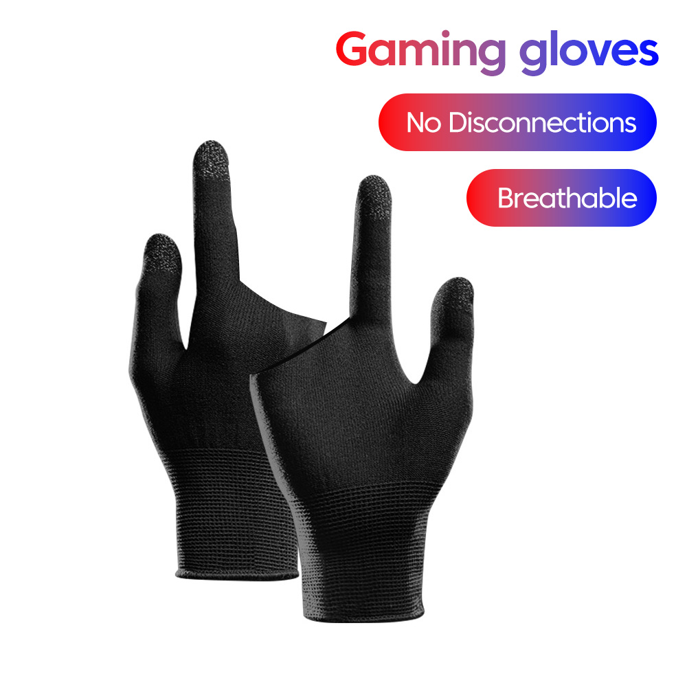Gaming Accessories Monitor - 2/5 Fingers Gaming Gloves Breathable For