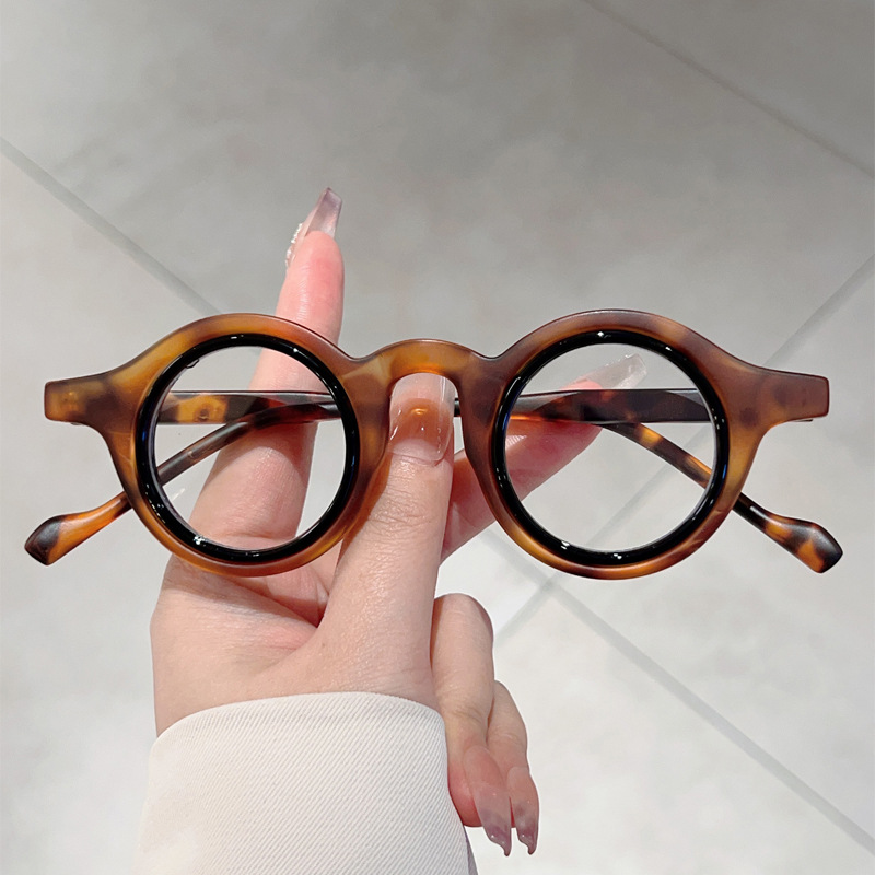 Gaming Accessories Men - Vintage Luxury Brand Designer Round Optical