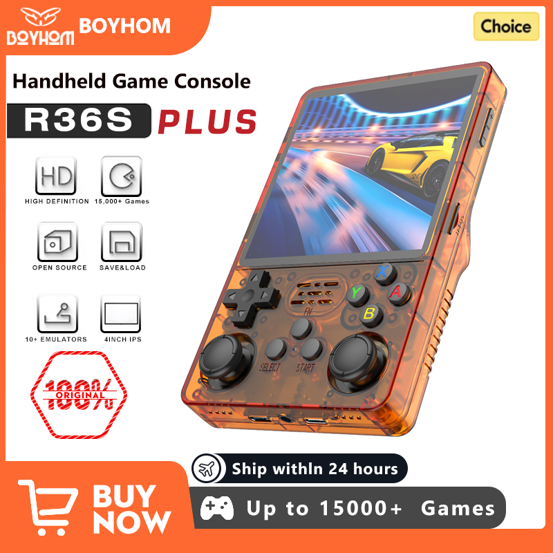 Gaming Accessories For Kids - BOYHOM NEW R36PLUS Open Source System