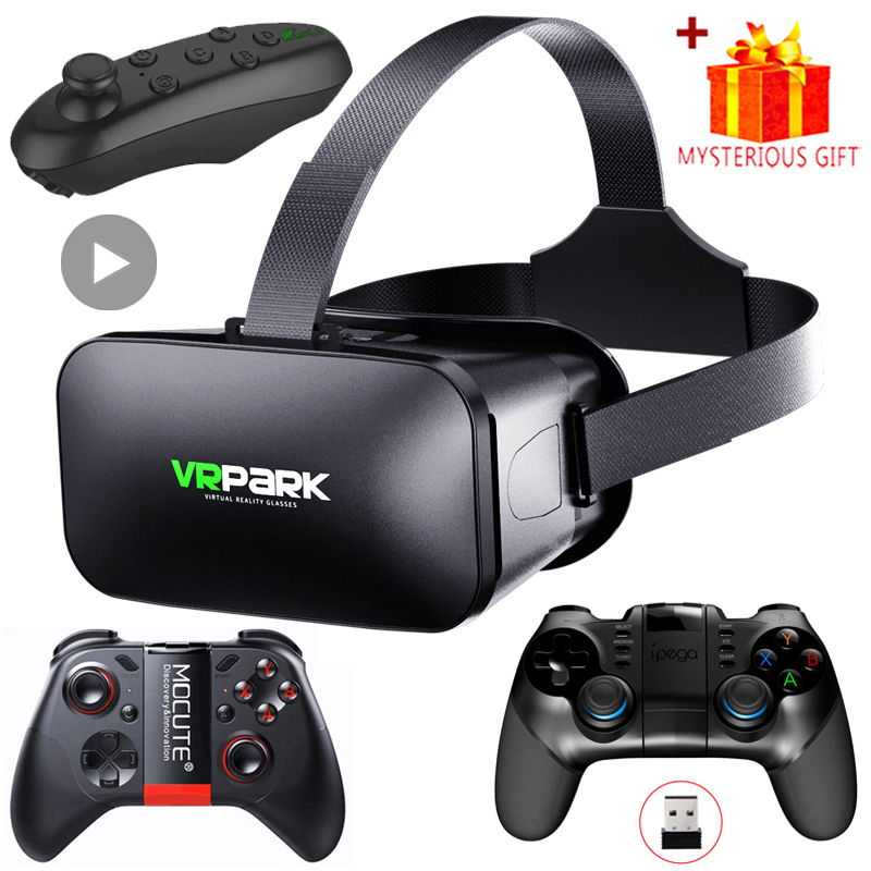 Gaming Accessories For Kids - VR Glasses 3D Virtual Reality Headset