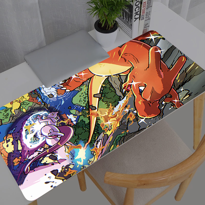 Gaming Accessories Women - Mouse Pad Pokemon Pikachu Gaming Large