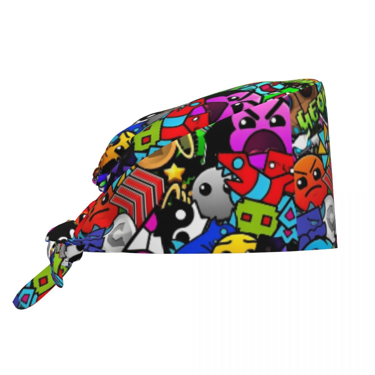 Gaming Accessories Men - Work Scrubs Hat Geometry Gaming Dashed