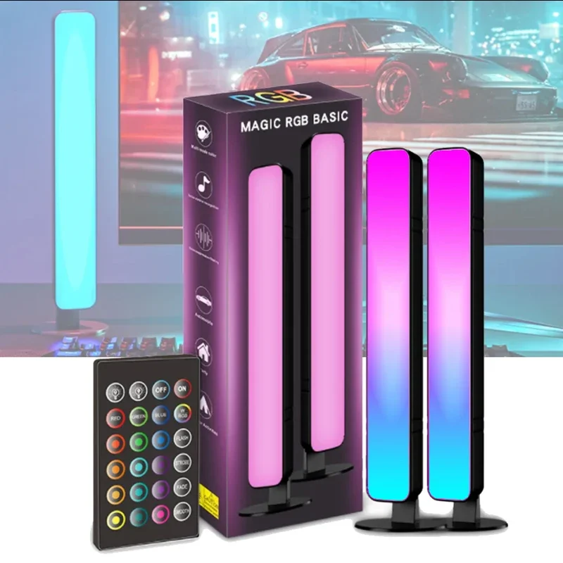 Gaming Accessories For Bedroom - USB LED Light Bars RGB 16