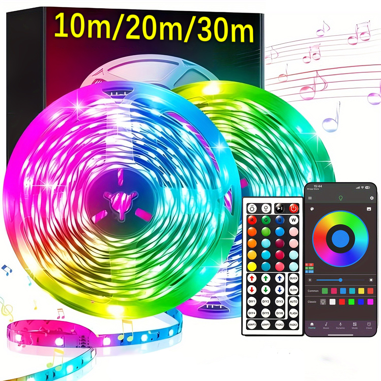 Gaming Accessories For Bedroom - 5V USB Led Strip Lights 5m