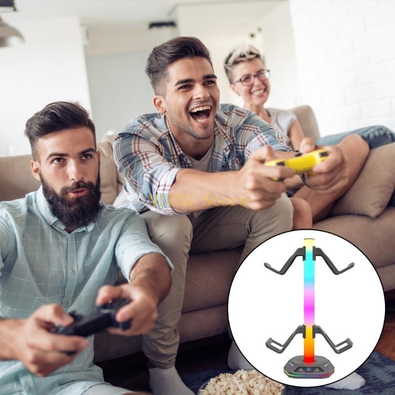 LED Headphone Stand Gaming Con - Gaming Accessories Best reseña y precio
