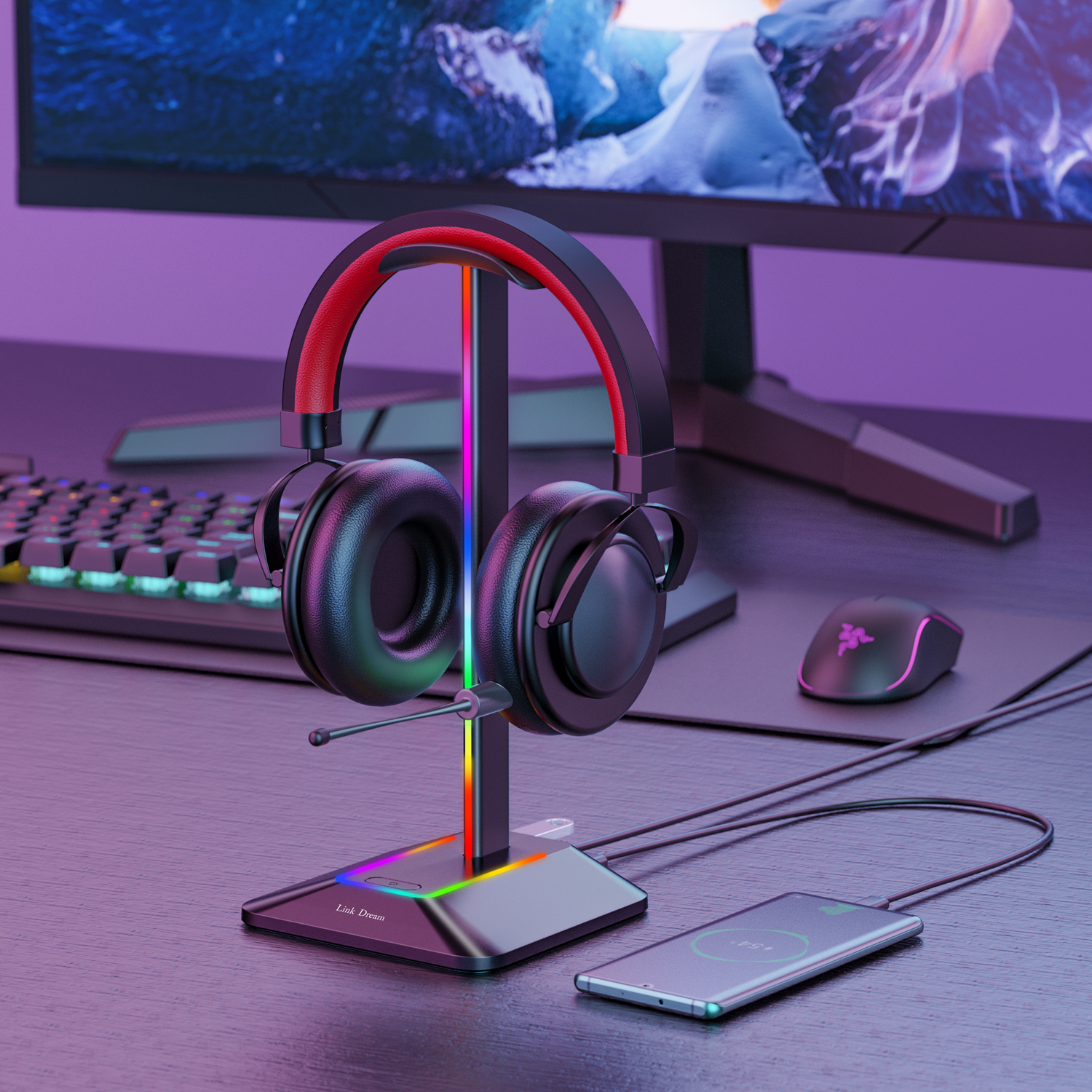 New Bee Z8 RGB Headphones Stan - Gaming Accessories Sale reseña y precio