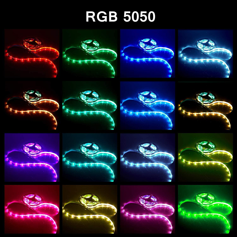 LED Strip Light RGB 5050 Bluet - Gaming Accessories For Bedroom reseña y precio