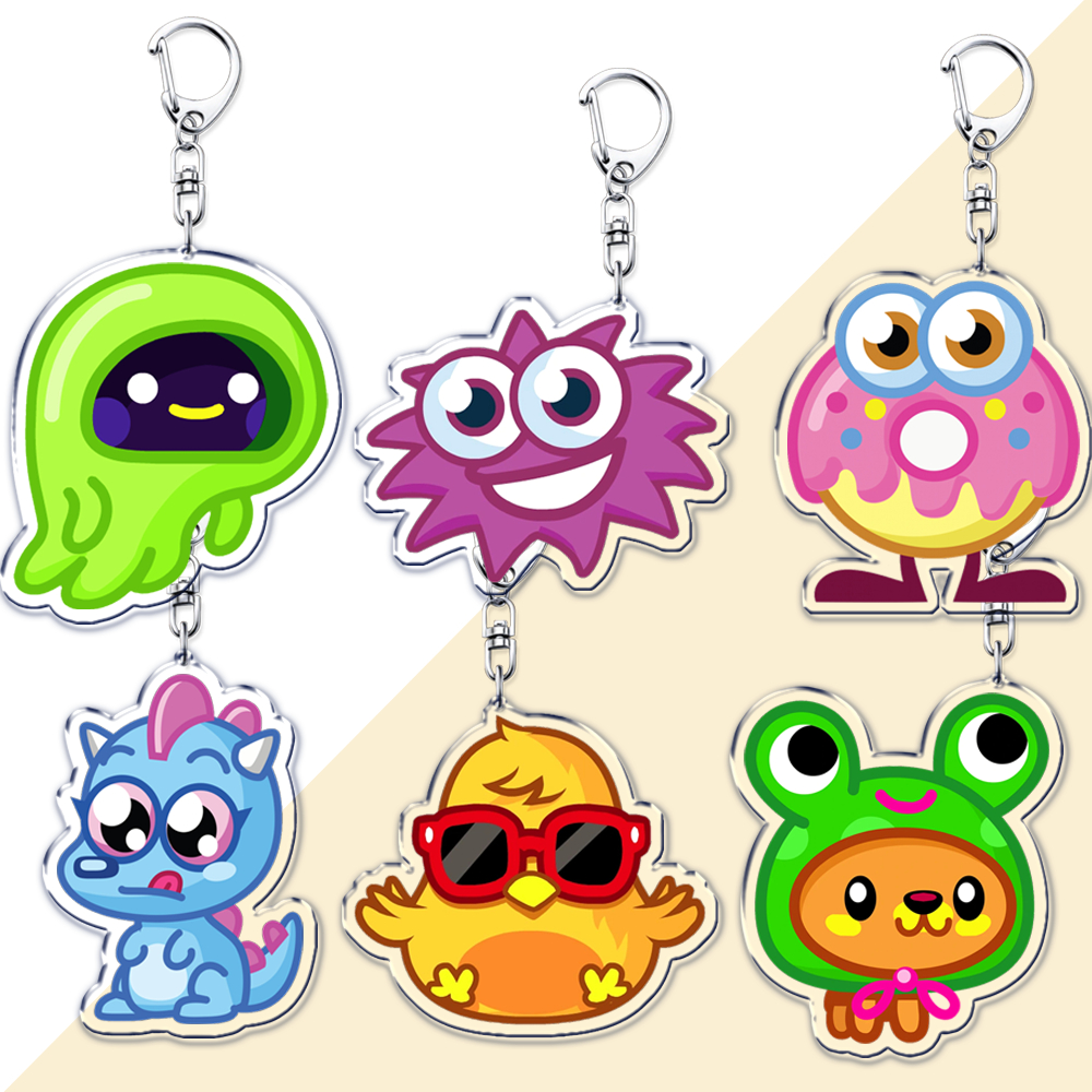 Cartoon Kids Game Keychains fo - Gaming Accessories For Kids reseña y precio