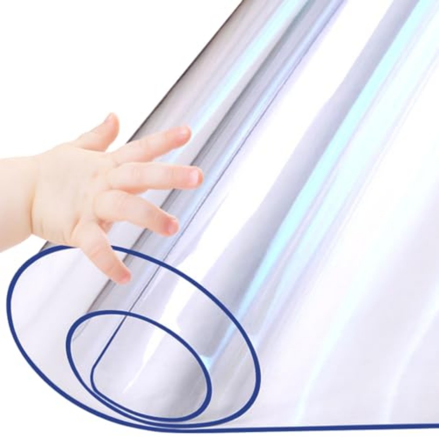 35X50 Inch Clear Plastic Dinin - Desk Corner Mat reseña y precio