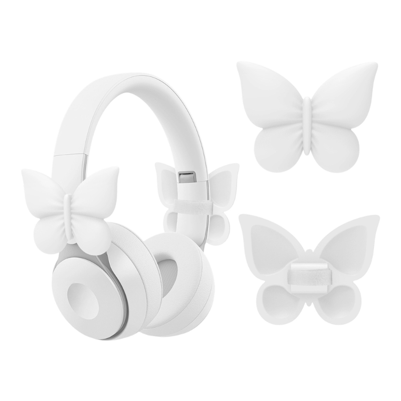2Pcs Silicone Bowknot Earbuds  - Gaming Accessories Women reseña y precio