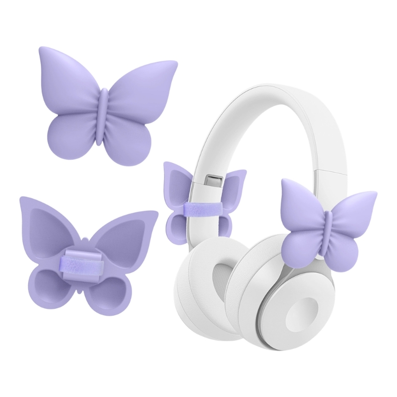 2Pcs Silicone Bowknot Earbuds  - Gaming Accessories Women reseña y precio