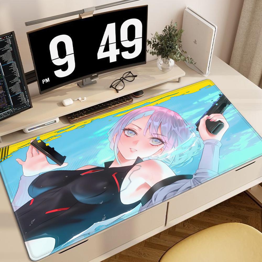 C_cyberpunk Cute Cartoon E_edg - Desk Corner Mat reseña y precio