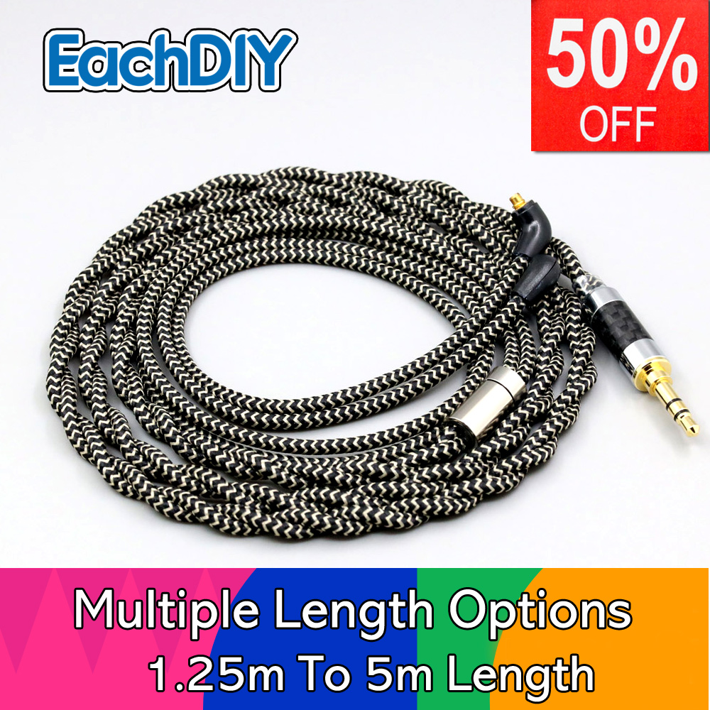 2 Core 2.8mm Litz OFC Earphone - Cable Sleeve Braided reseña y precio