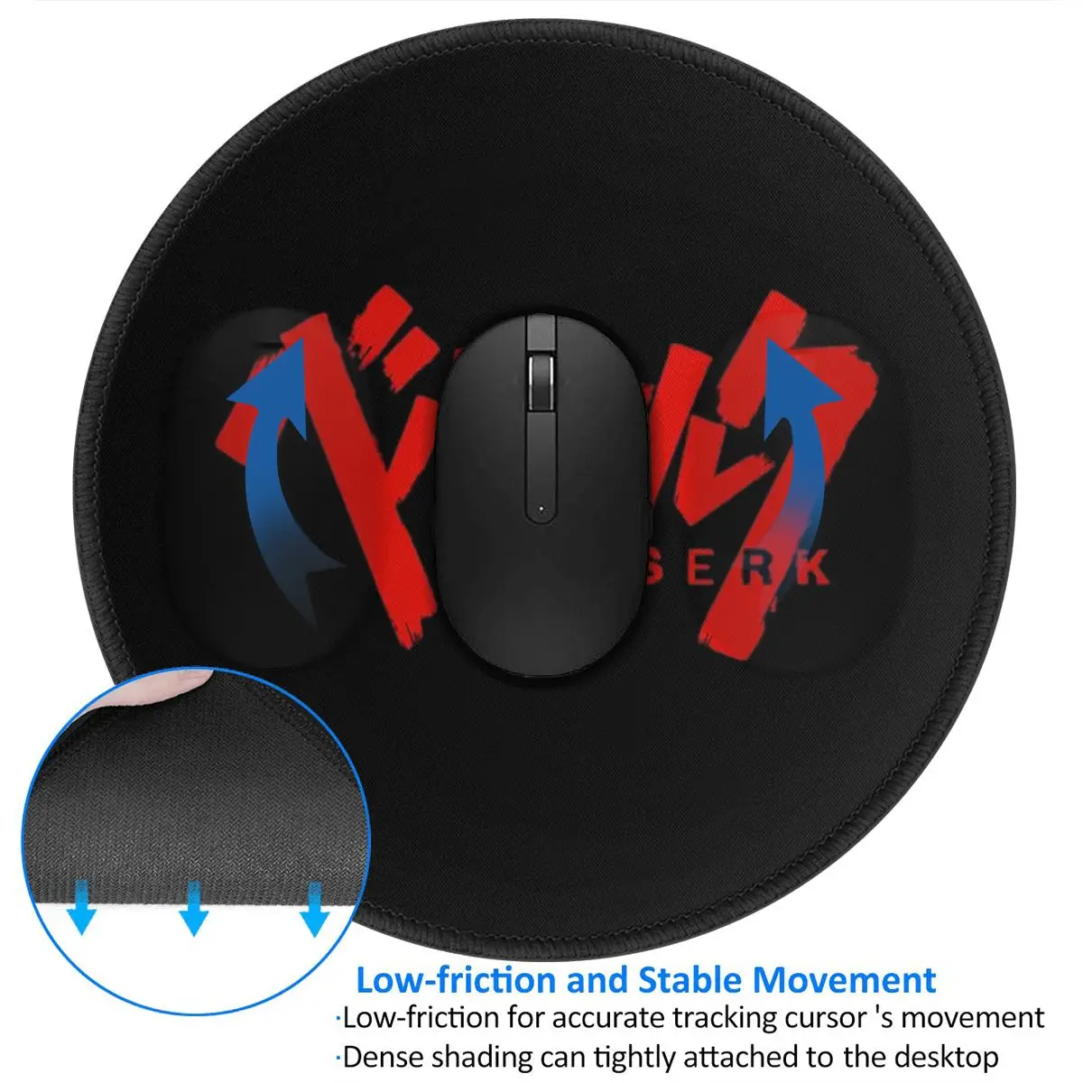 Japanese Anime Berserk Logo Ro - Gaming Accessories Logo reseña y precio