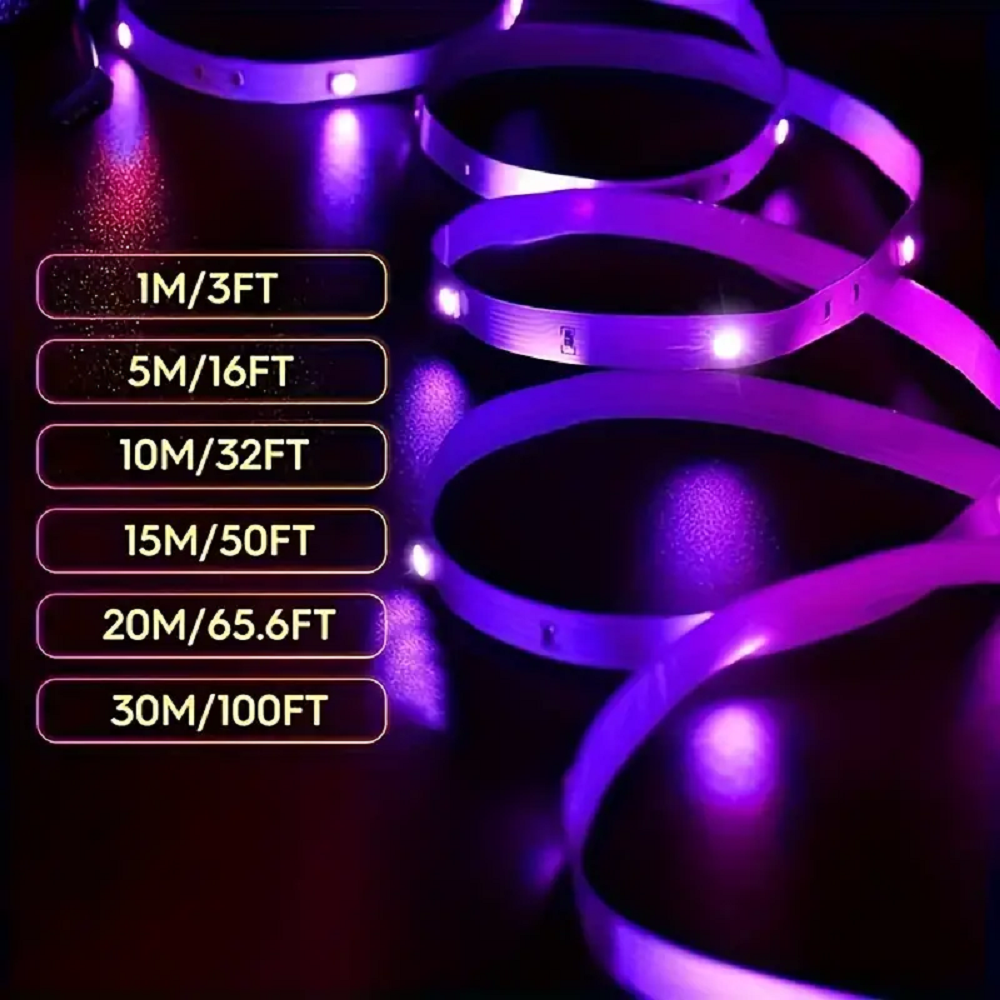 Color RGB 5050 LED Strip Bluet - Gaming Accessories For Bedroom reseña y precio