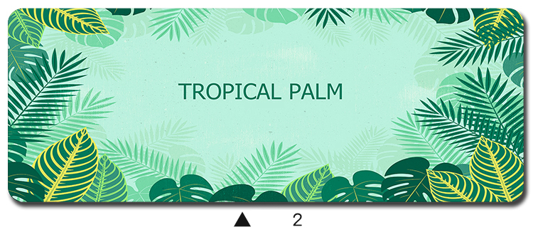tropical plant mouse pad gamer - Gaming Accessories Best reseña y precio