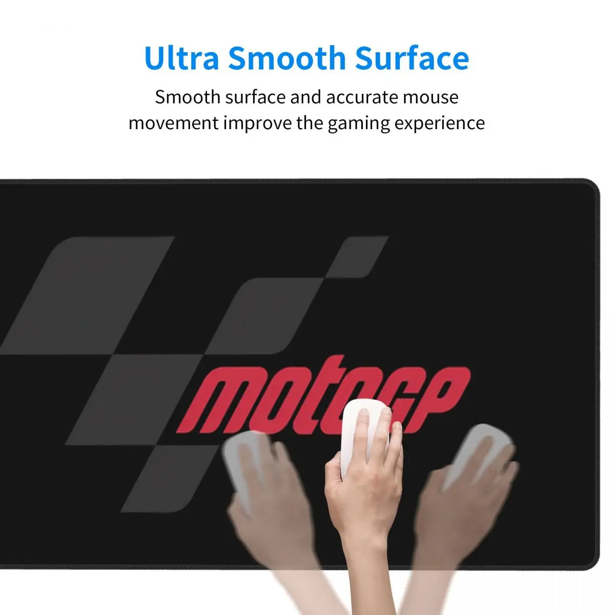 Large Mouse Pad Moto GP Logo E - Gaming Accessories Logo reseña y precio