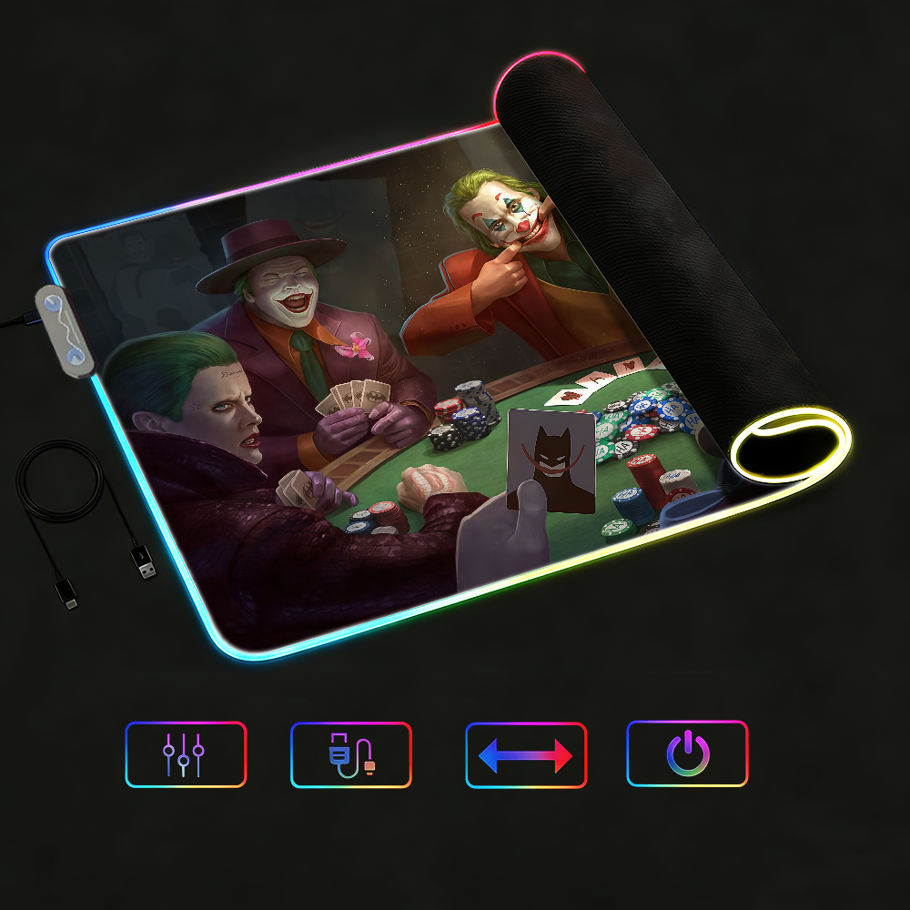 J-Joker Mouse Pad RGB LED Non- - Joker Gaming Accessories reseña y precio
