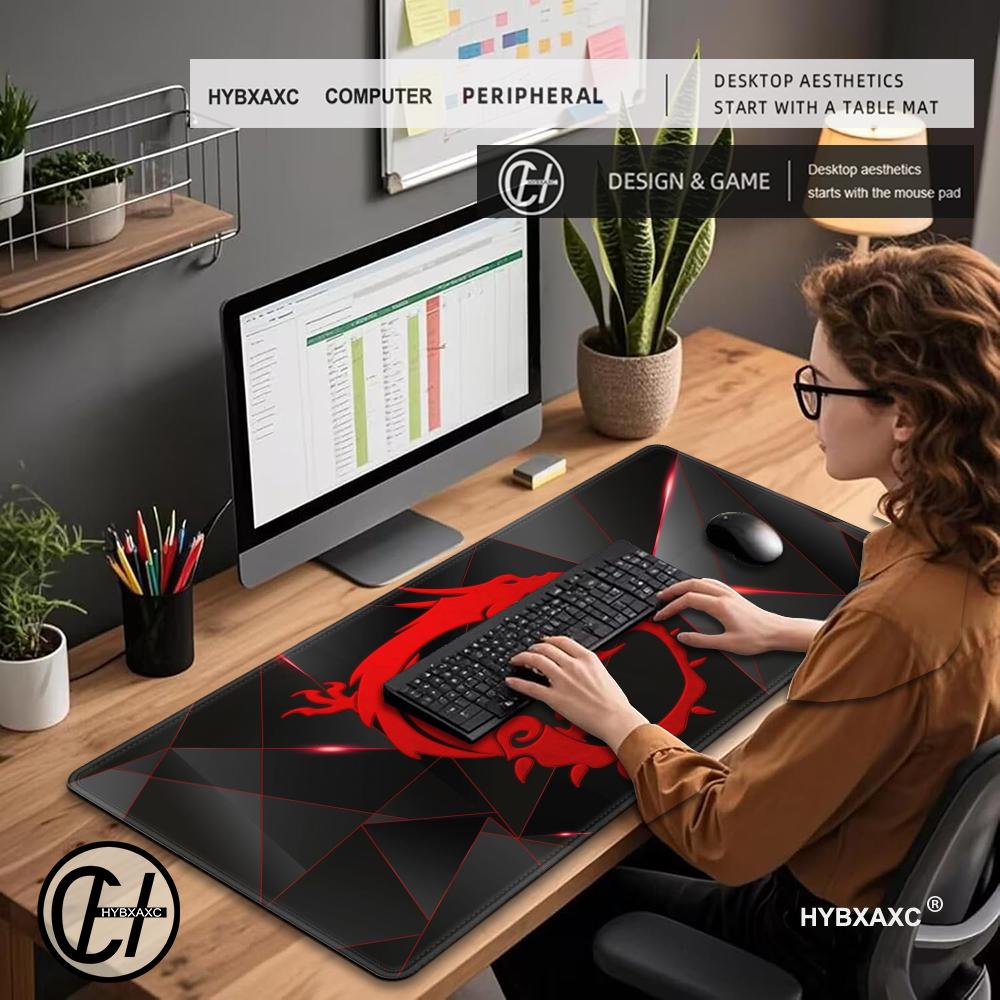 HD Gaming Mouse Pad Rgb Msi LO - Gaming Accessories Logo reseña y precio