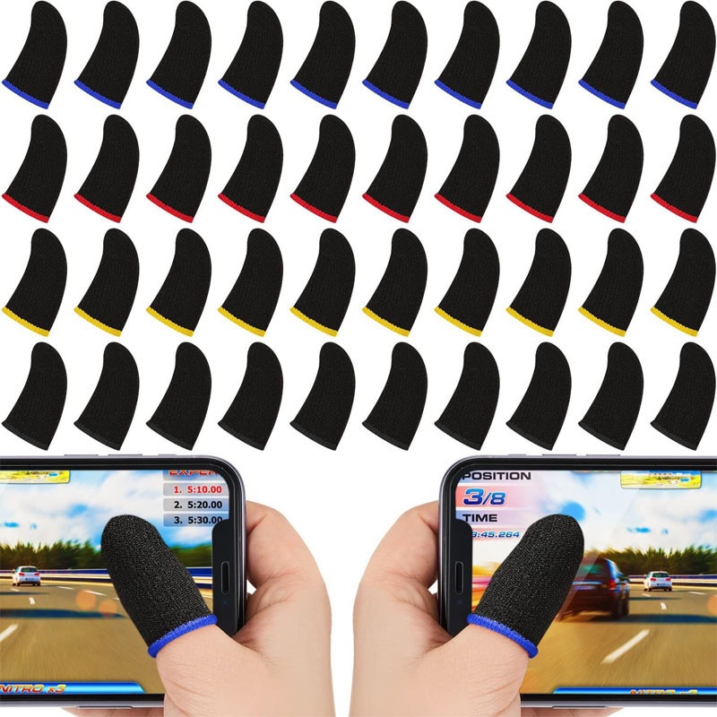 20/40pcs Finger Sweat Proof Ga - Gaming Accessories Monitor reseña y precio