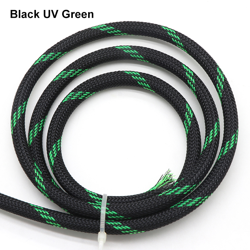 1~50M PET Expandable Cable Sle - Cable Sleeve Braided reseña y precio