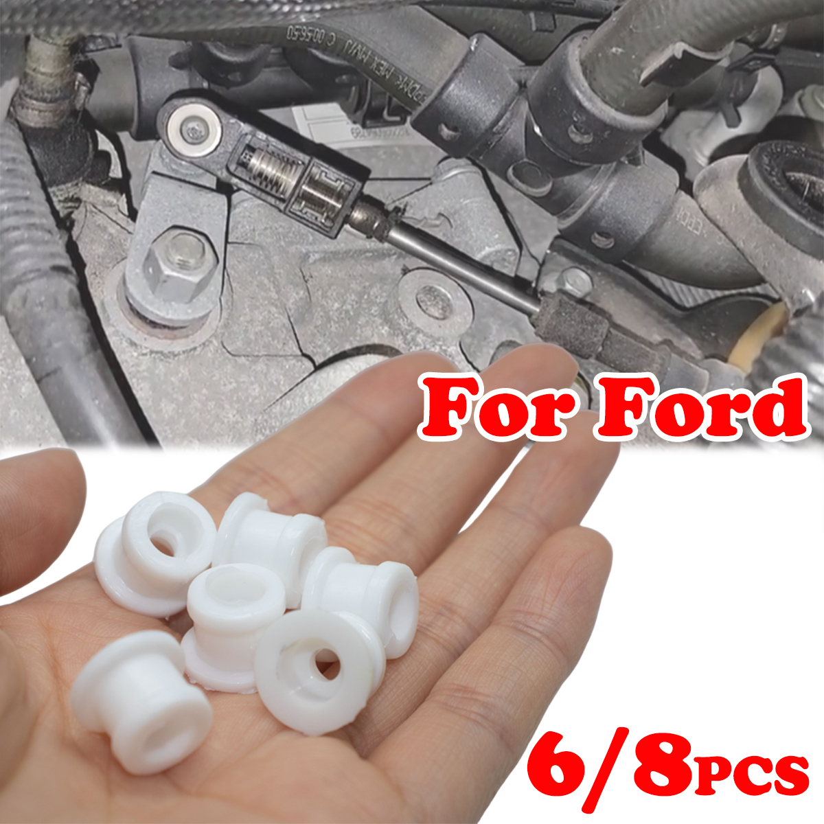 6/8pcs Shifter Cable Bushing F - Sleeved Cable Kit reseña y precio