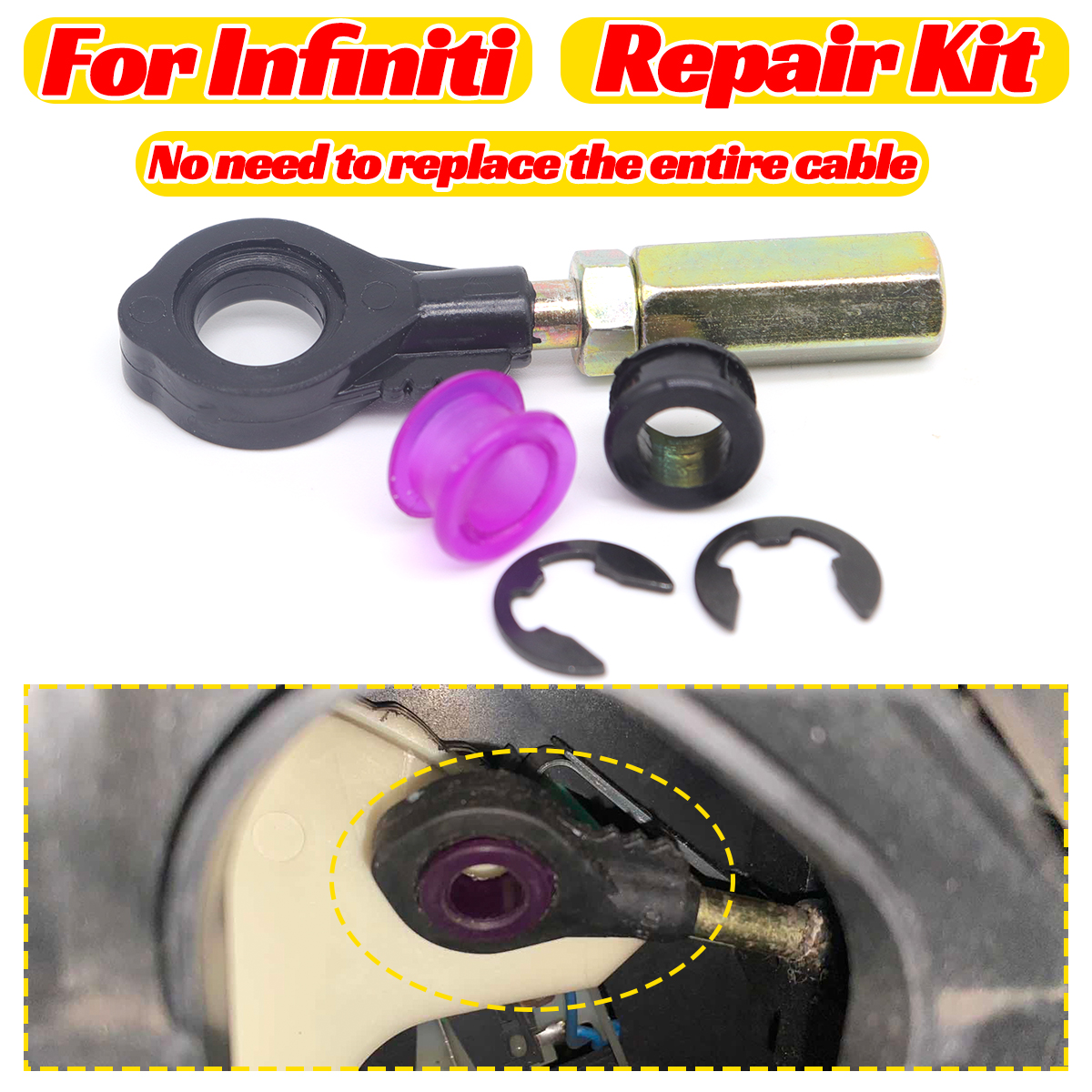 Gear Shifter Cable Linkage Bus - Sleeved Cable Kit reseña y precio