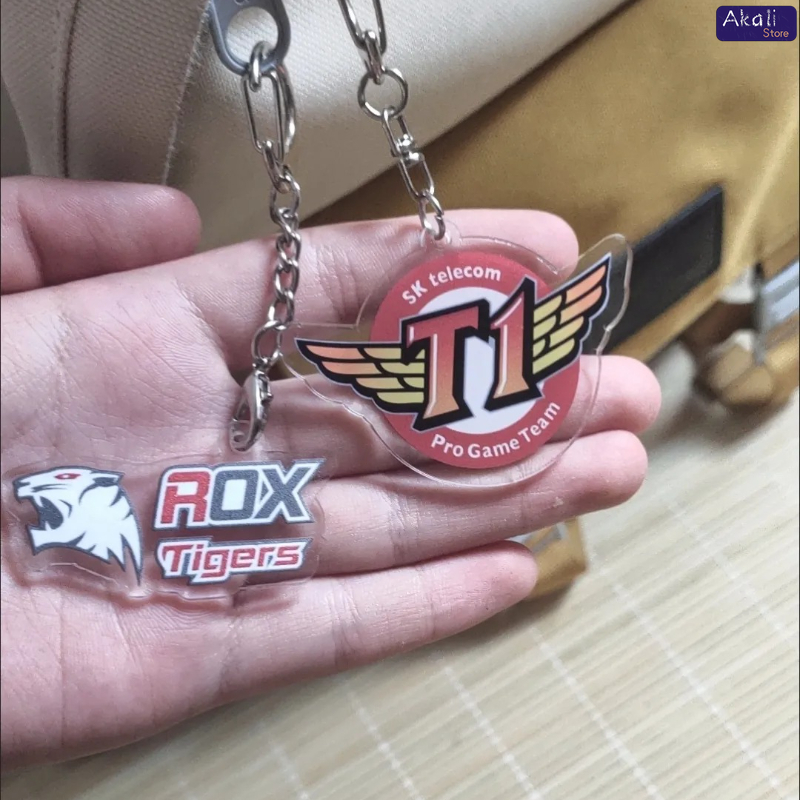 LOL Esports Team Logo Keychain - Gaming Accessories Logo reseña y precio