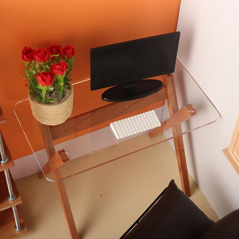 1:6 BJD Dollhouse Computer Des - Gaming Accessories For Kids reseña y precio
