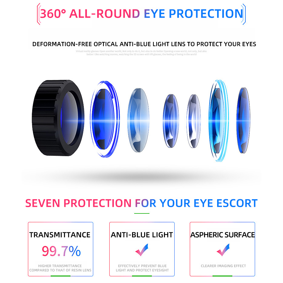 VR Glasses 3D Virtual Reality  - Gaming Accessories For Kids reseña y precio