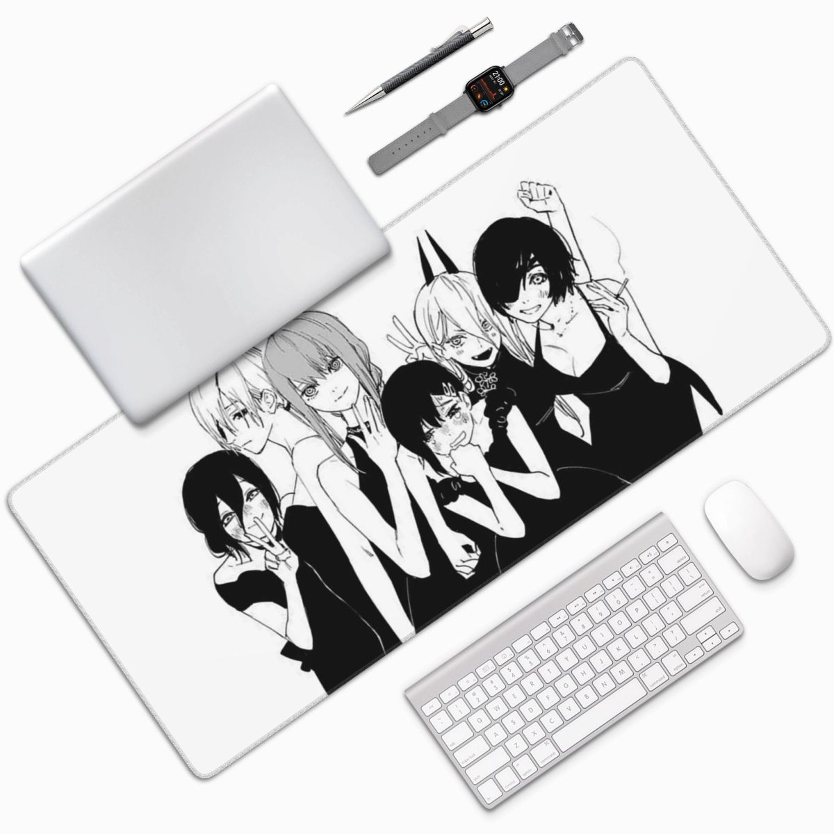 Anime Chainsaw Man Large Mouse - Gaming Accessories Men reseña y precio
