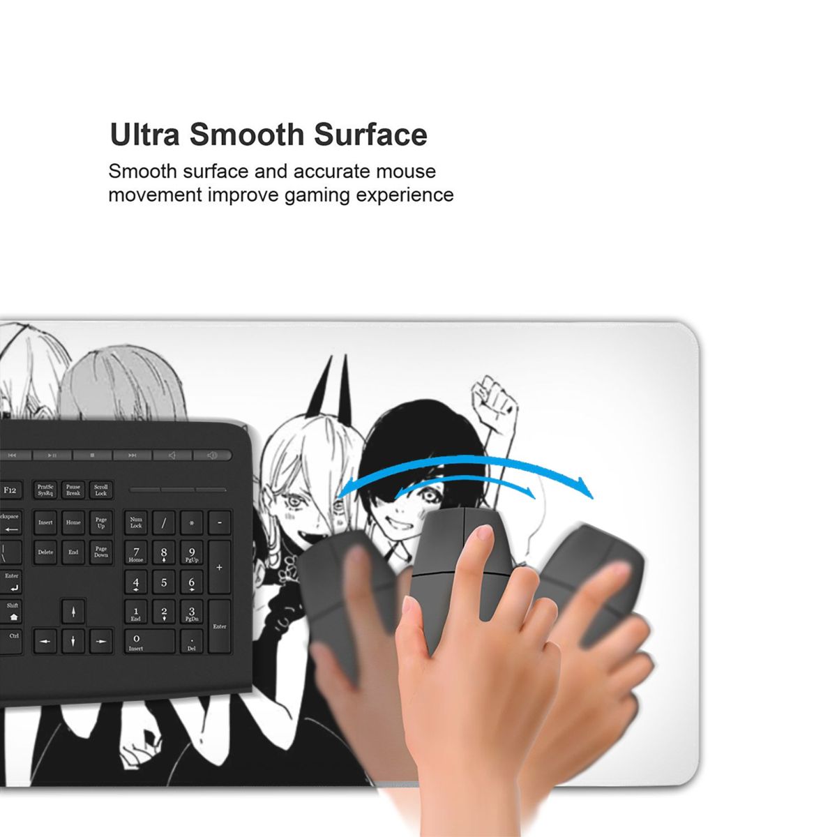 Anime Chainsaw Man Large Mouse - Gaming Accessories Men reseña y precio