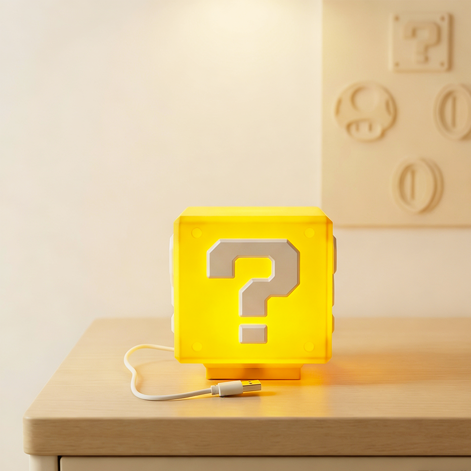 2026Question Block Lamp with S - Gaming Accessories For Bedroom reseña y precio