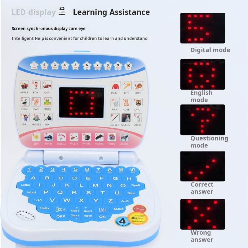 Learning Machine Laptop Comput - Gaming Accessories For Kids reseña y precio