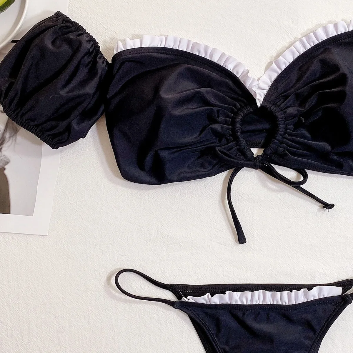 2026 Sexy Bikini Bandeau Women - Sleeved Cable Kit reseña y precio