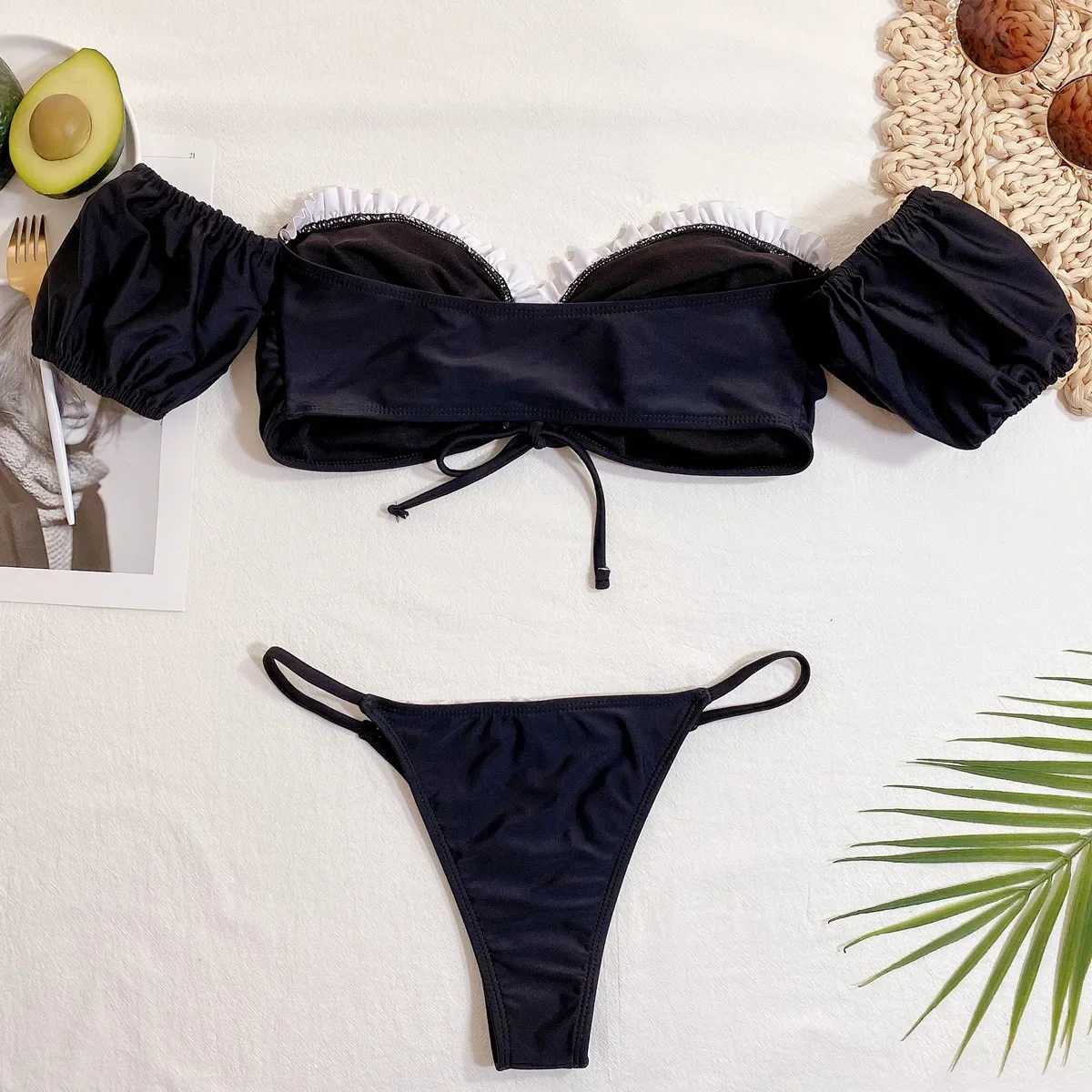 2026 Sexy Bikini Bandeau Women - Sleeved Cable Kit reseña y precio