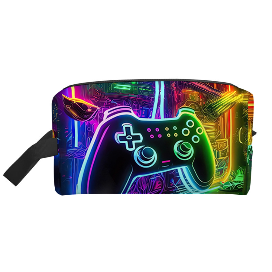 GamePad Pattern Cosmetic Bag F - Gaming Accessories For Kids reseña y precio