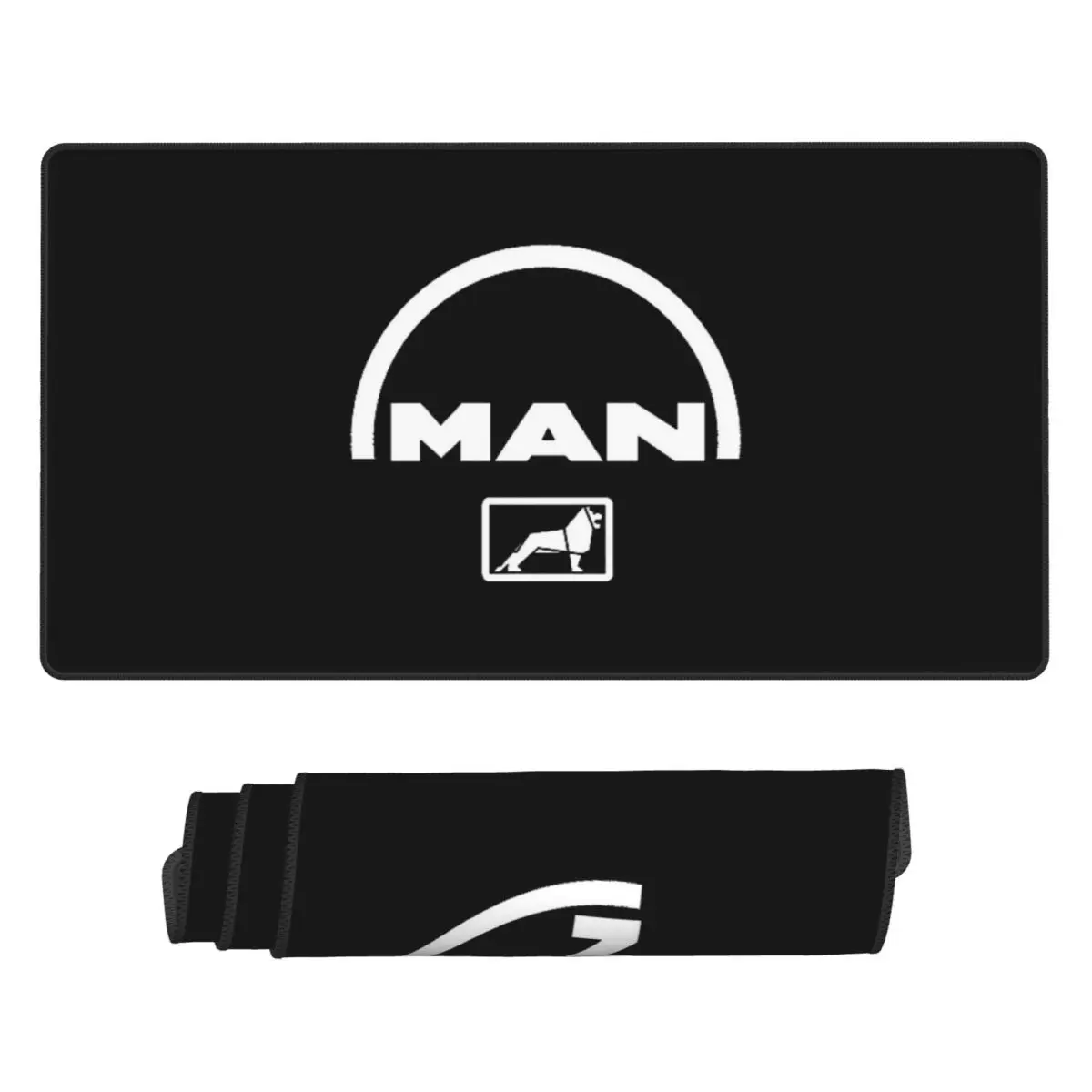 Large Mouse Pad Man Truck Bus  - Gaming Accessories Logo reseña y precio