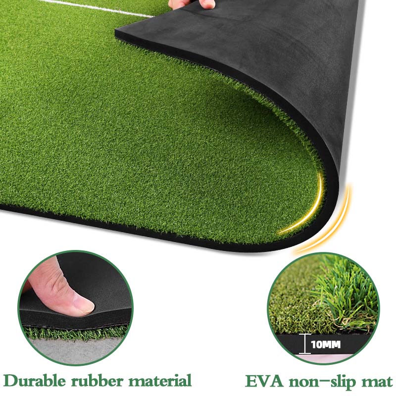 Premium Dual-Turf Golf Mat: Up - Desk Corner Mat reseña y precio