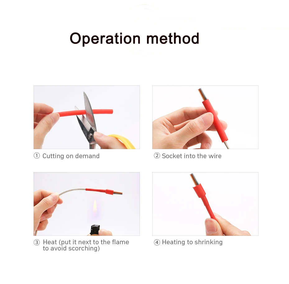 580pcs/Set Waterproof Shrinkag - Sleeved Cable Kit reseña y precio