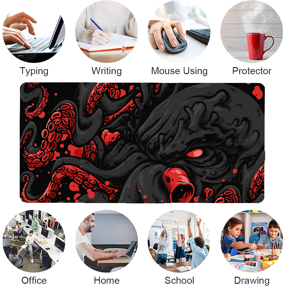 Octopus Monster Mousepad Large - Gaming Accessories Women reseña y precio