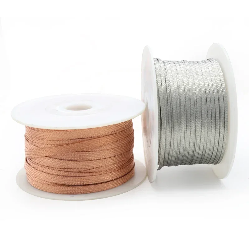 2M/5M Tinned Plating Copper Br - Cable Sleeve Braided reseña y precio