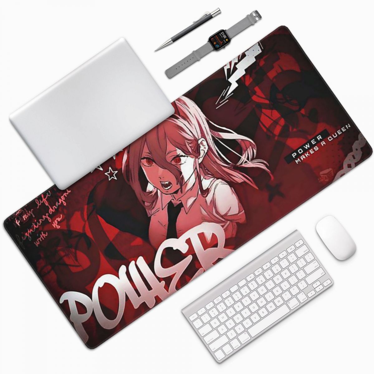 Anime Chainsaw Man Large Mouse - Gaming Accessories Men reseña y precio