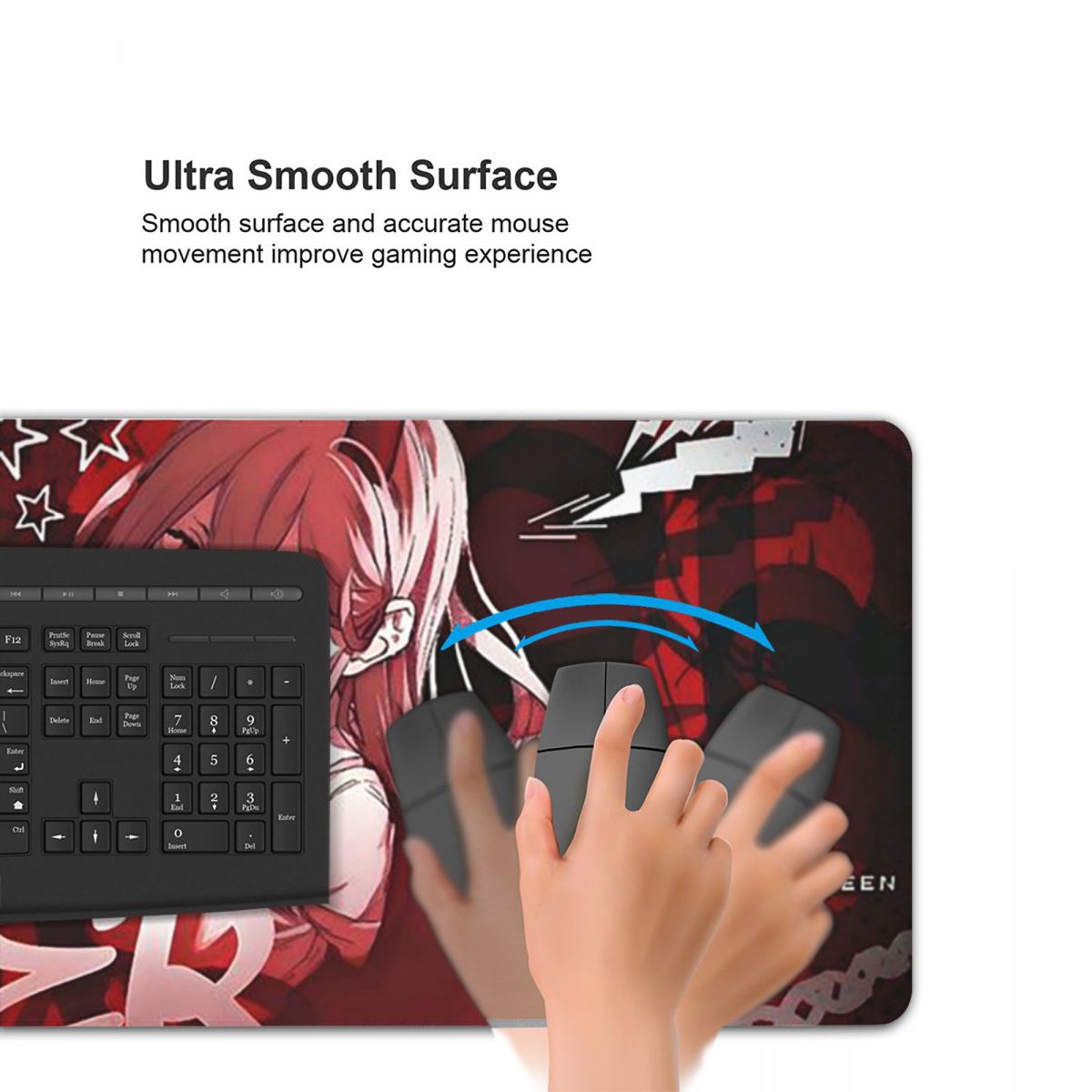 Anime Chainsaw Man Large Mouse - Gaming Accessories Men reseña y precio