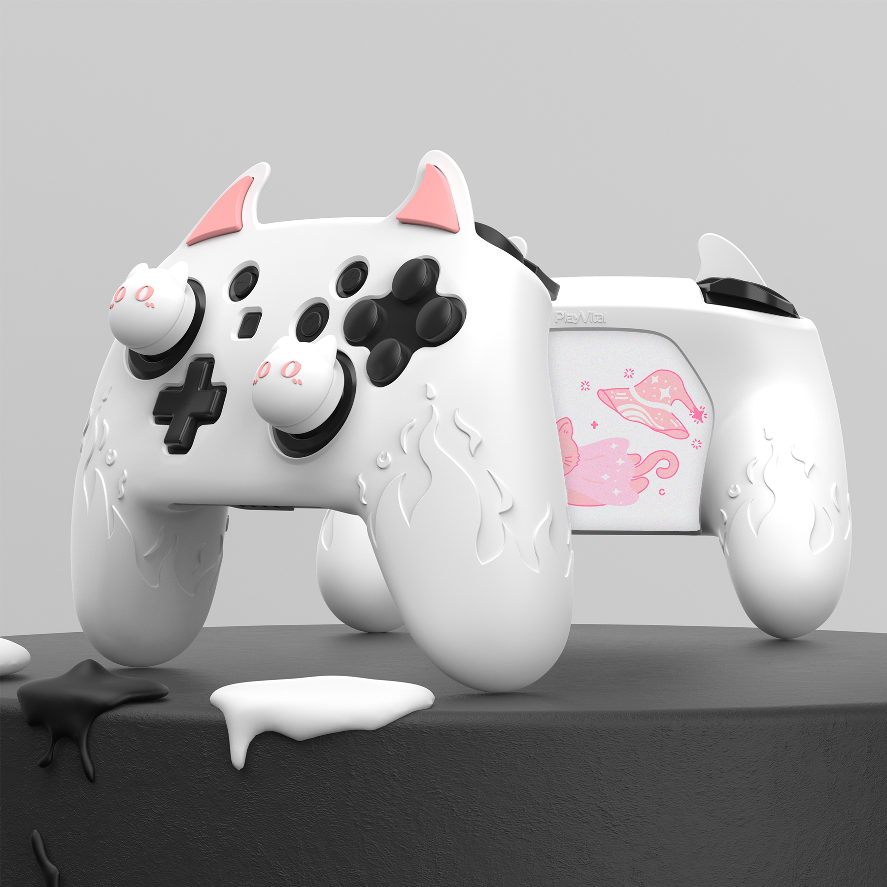 PlayVital Cute Demon Silicone  - Gaming Accessories Monitor reseña y precio