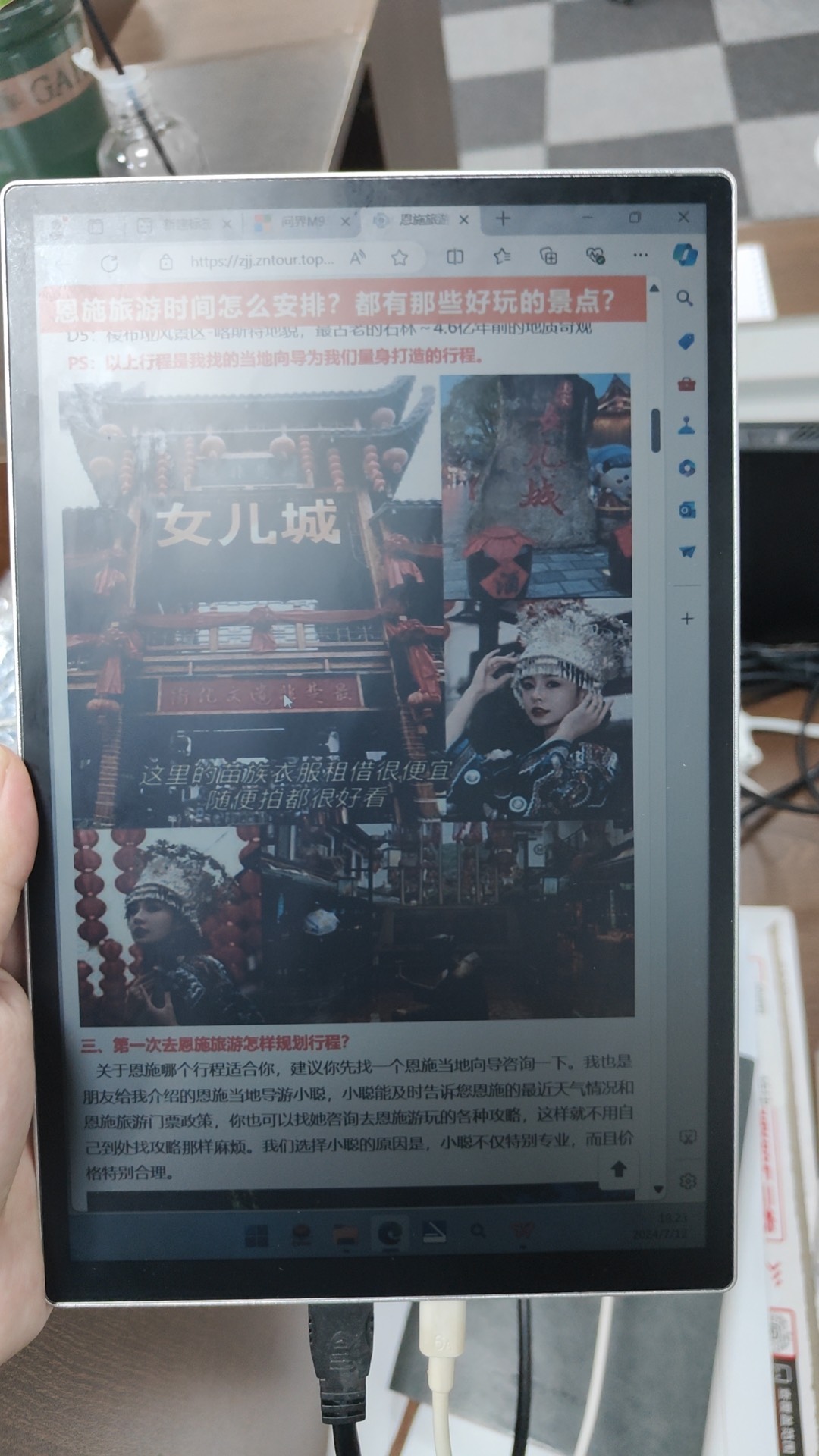 10.5-inch RLCD Full-Reflection - Gaming Accessories Monitor reseña y precio