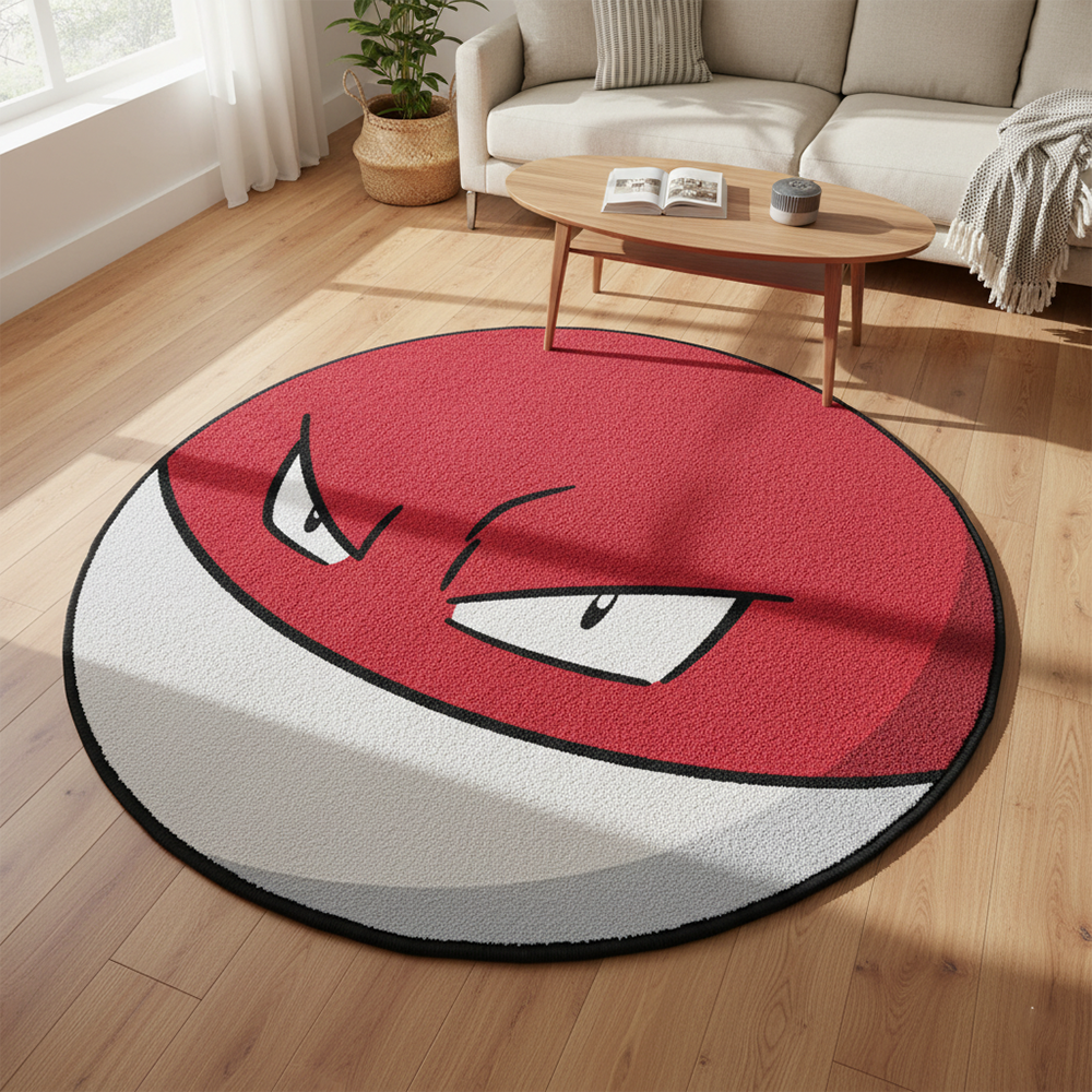 Pokemon Voltorb Anime Area Rug - Gaming Accessories For Kids reseña y precio