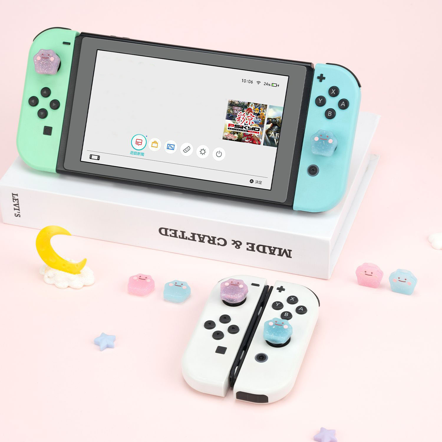 Silicone Rubber Thumb Stick Gr - Gaming Accessories Monitor reseña y precio